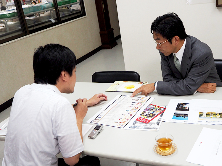 石川と坪野社長